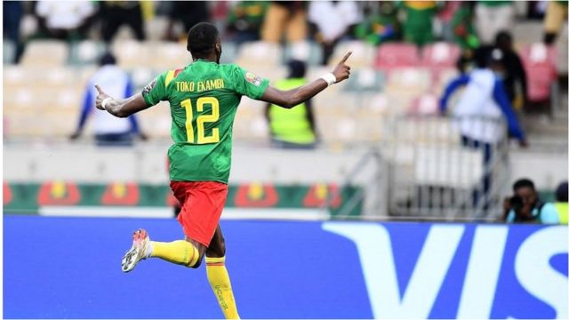 Cameroon defeat The Gambia to reach Afcon semis