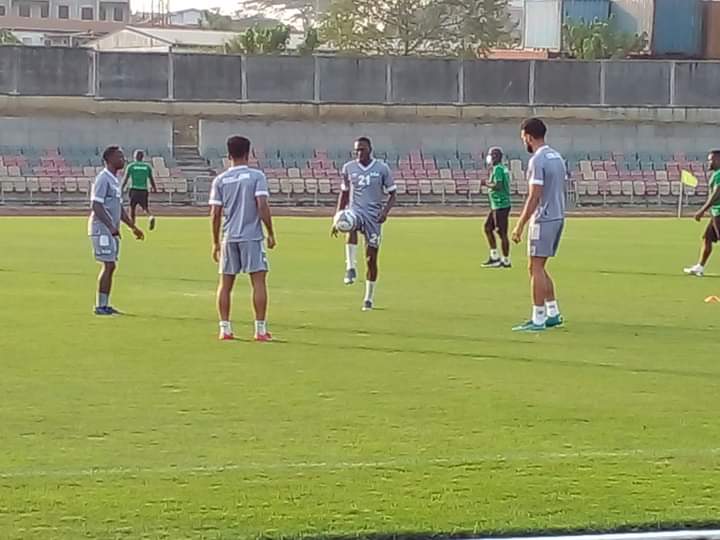 Leone Stars train in Cameroon for the first time for AFCON