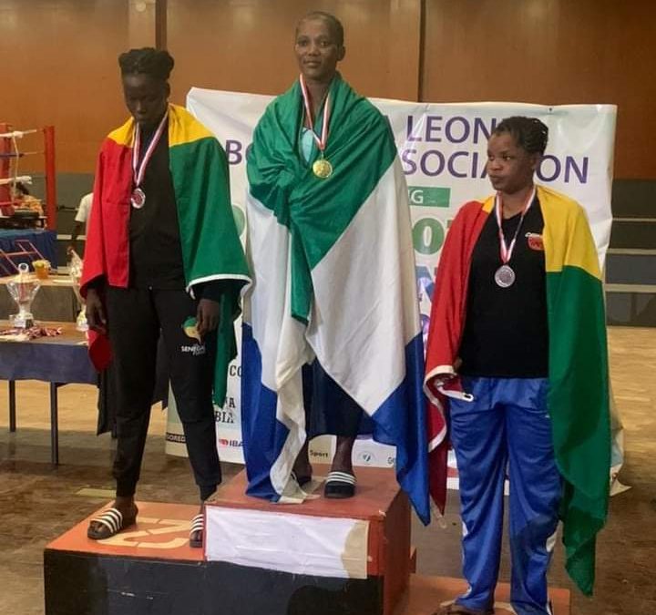 Sierra Leone first gold medal in ongoing Zone II boxing championships